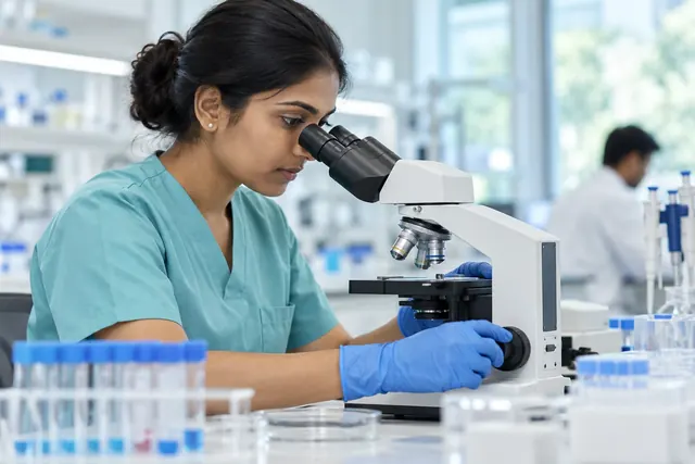 AI illustration of laboratory testing